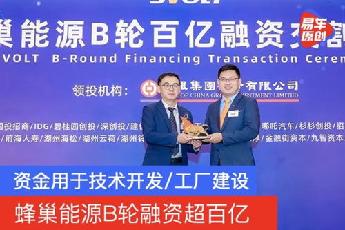 蜂巢能源B輪融資突破百億，注入新動(dòng)能加速技術(shù)開(kāi)發(fā)與產(chǎn)業(yè)布局